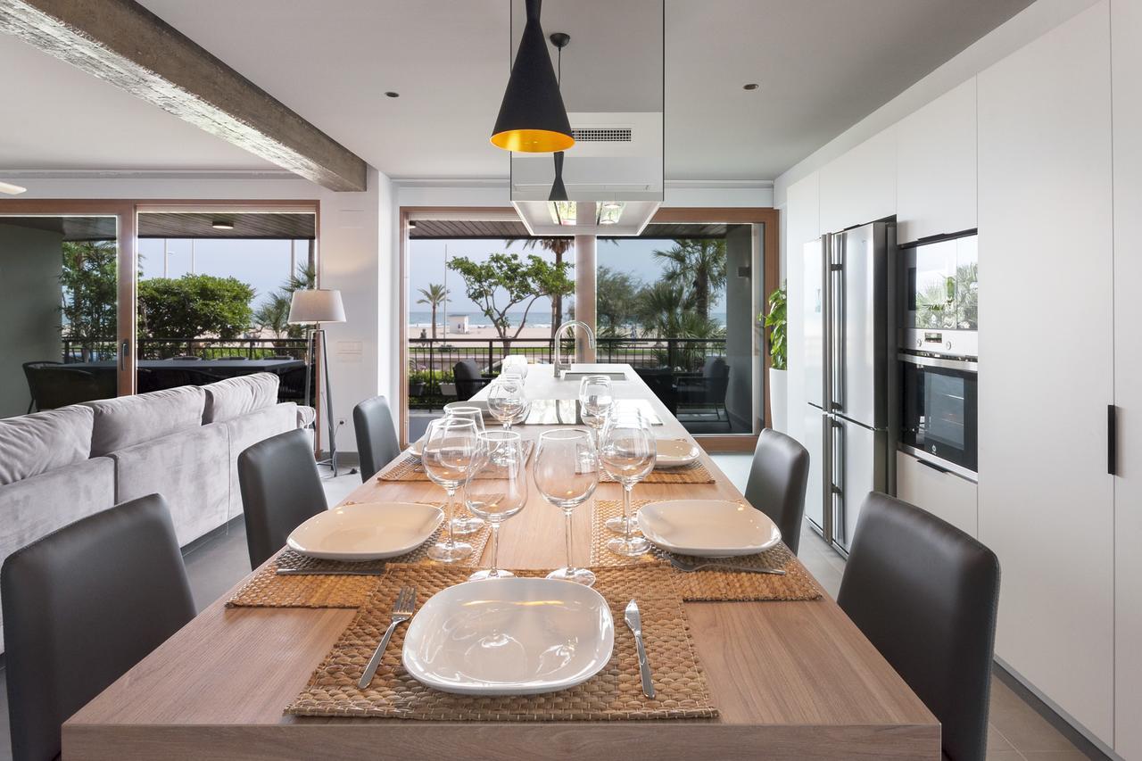 Ferienwohnung Ag Casa Del Mar Premium Gandía Exterior foto