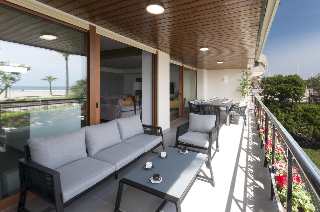 Ferienwohnung Ag Casa Del Mar Premium Gandía Exterior foto